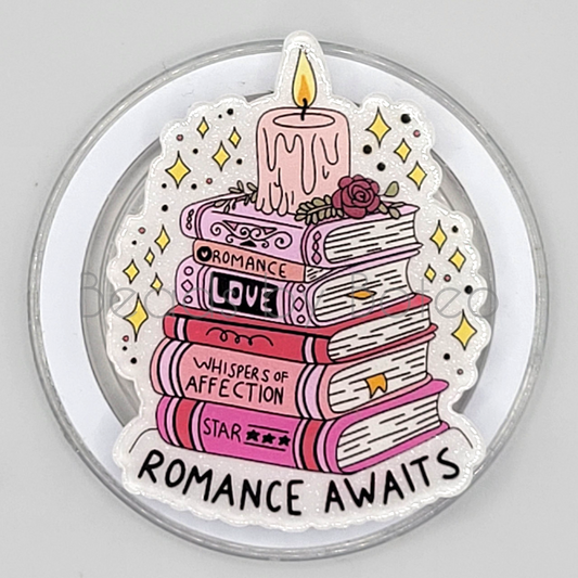 Phone or E-Reader Grip - Romance Awaits