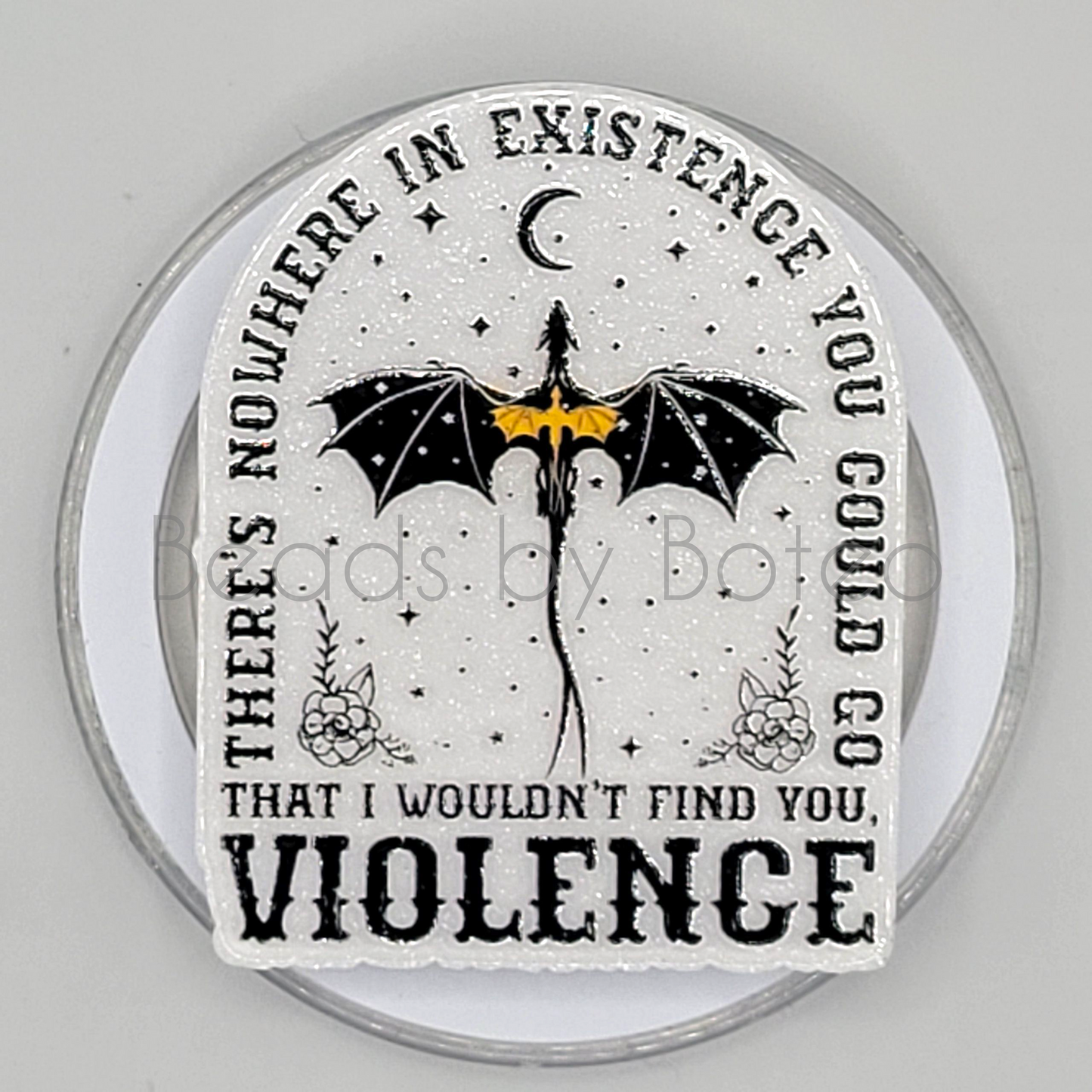 Phone or E-Reader Grip - Violence
