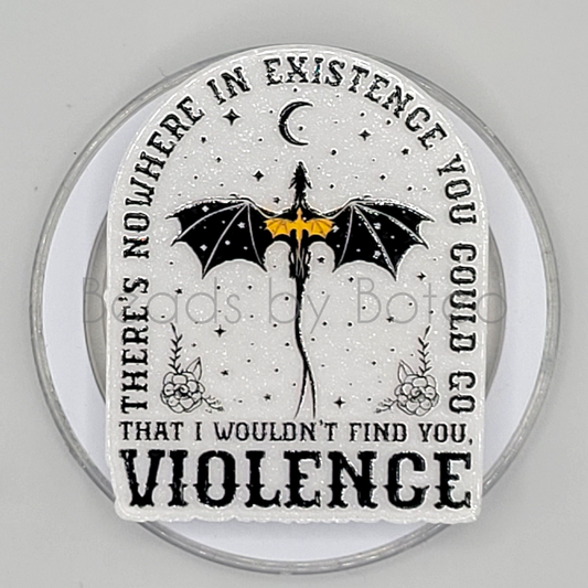 Phone or E-Reader Grip - Violence