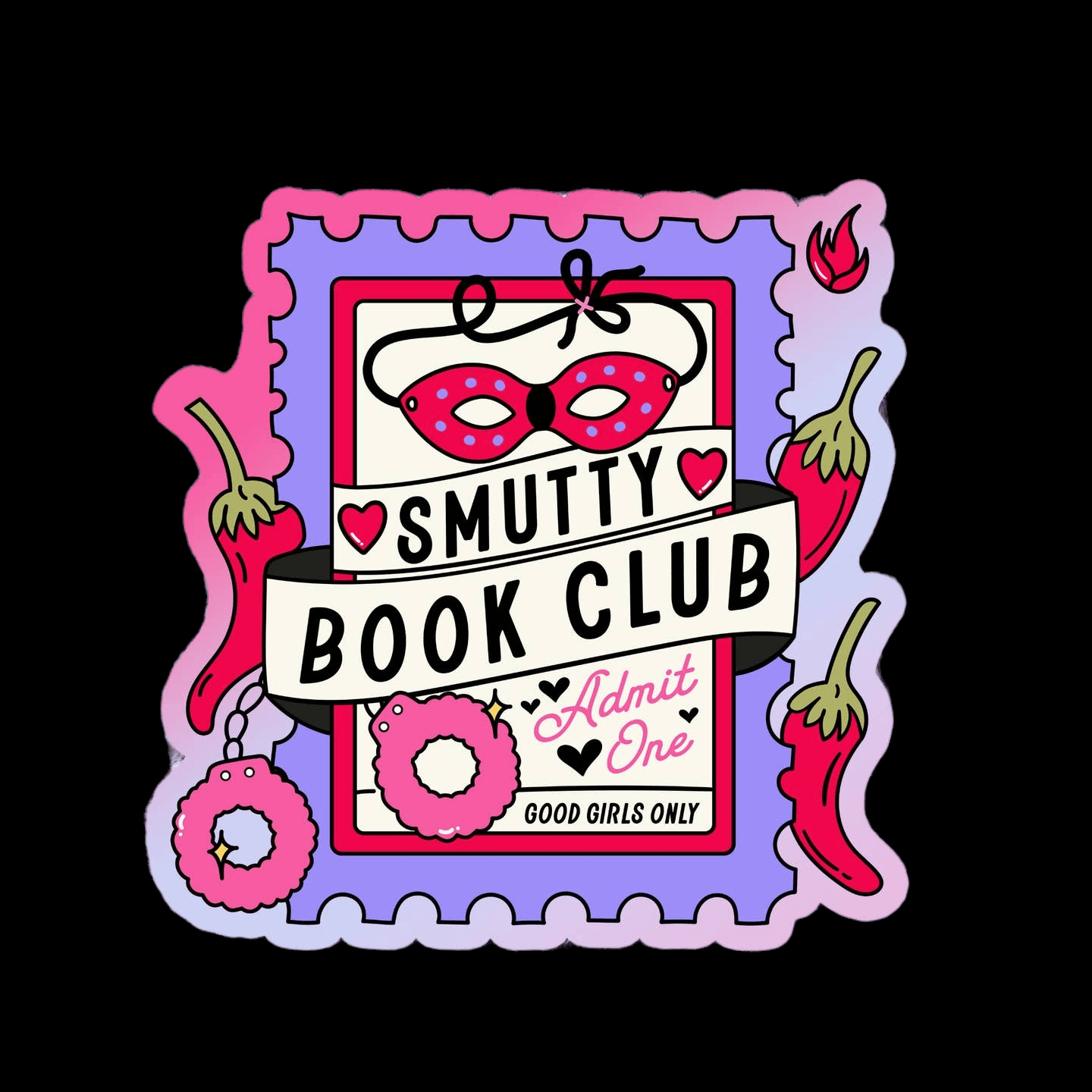 Stickers - Smutty Book Club 2 (3")