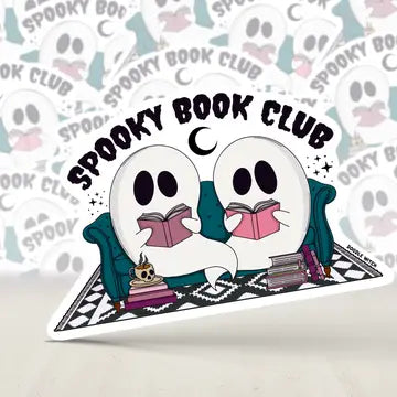 Stickers - Spooky Book Club (2")