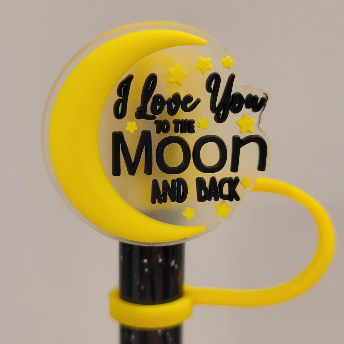 Straw Toppers - I Love You to the Moon and Back